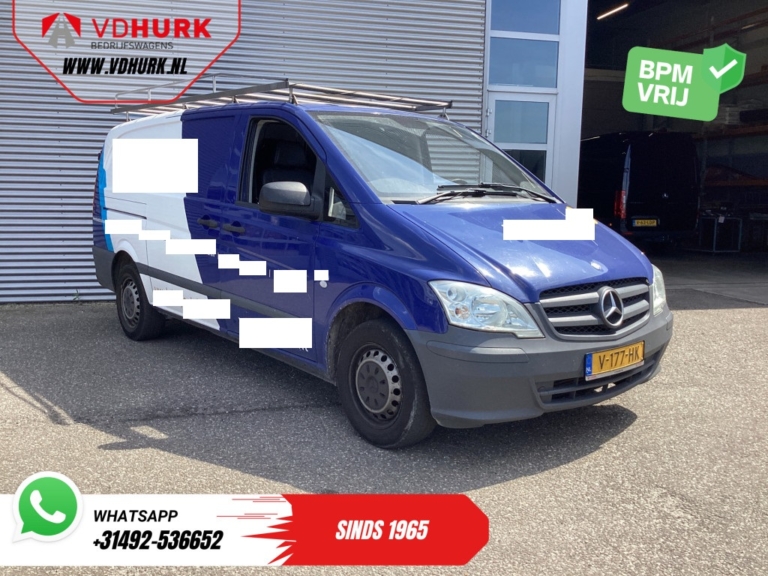 Mercedes-Benz Vito Van 116 CDI L2 EXPORT ONLY Carplay/ Imperial/ Airco/ Hak holowniczy