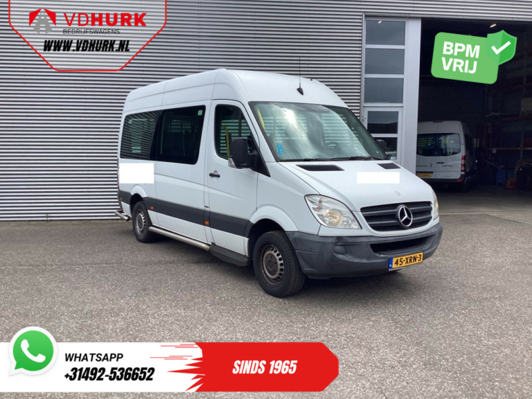 Mercedes-Benz Sprinter Transport de Personnes 313 2.2 CDI L2H2 €11,132 TTC BPM FREE ! EXPORT UNIQUEMENT Combi/ 9 personnes/ Kombi/ 9P/ Airco/ Ascenseur pour fauteuil roulant