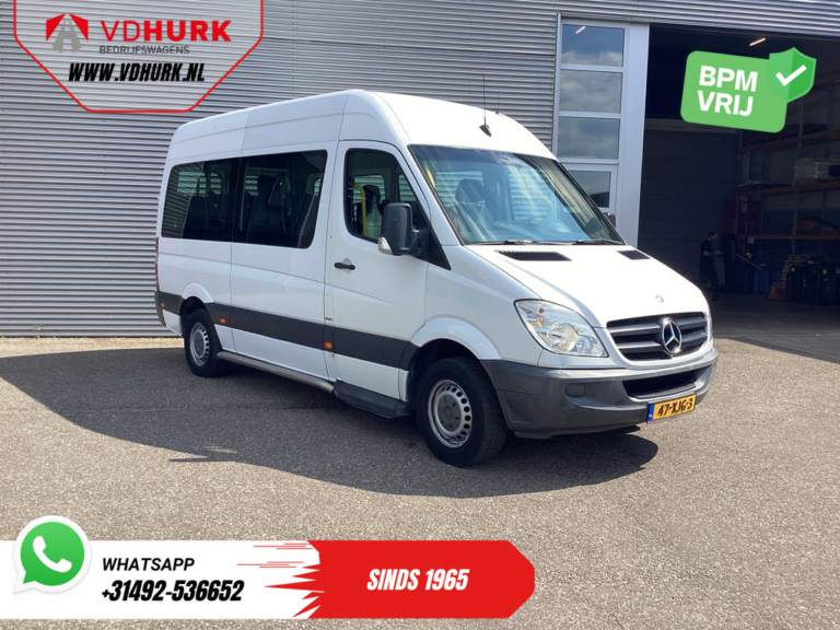 Mercedes-Benz Sprinter Personentransport 313 2.2 CDI Aut. L2H2 11.132 € inkl. MwSt. BPM FREE! NUR EXPORT Kombi/ 9 Personen/ Kombi/ 9P/ Airco/ Rollstuhllift