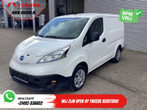 Nissan E-NV200 Bestelbus Van Business 40 kWh EXPORT ONLY 200km WLTP Snellader/ Climate/ Camera/ Cruise