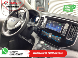 Nissan E-NV200 Van Business 40 kWh EXPORT ONLY 200km WLTP Fast Charger/ Climate/ Camera/ Cruise