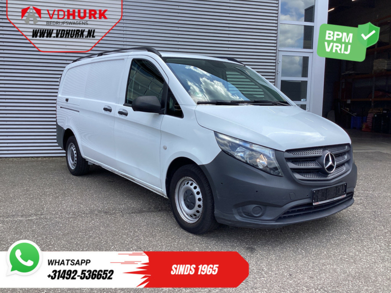 Mercedes-Benz Vito Van 110 CDI L2 BPM FREE! 270Gr. Türen/ Sitzheizung/ Klimaanlage/ Cruise/ PDC/ Bluetooth