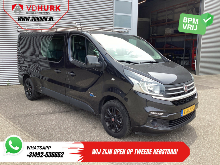Fiat Talento Van 1.6 MJ 145 CP DC Cabină dublă EXPORT Imperial/ Climă/ Cameră/ Cruise/ LMV/ PDC/ Cârlig de remorcare