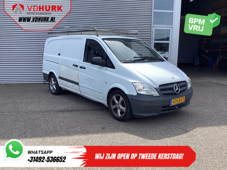 Mercedes-Benz Vito Van 113 CDI L2 EXPORT ONLY Imperial/ LMV/ Gancho de remolque