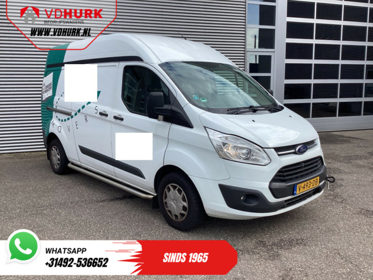 Ford Transit Custom Van 2.0 TDCI L2H2 Trend EXPORT ONLY Airco/ Cruise/ Camera/ Sidebars/ PDC/ Towbar