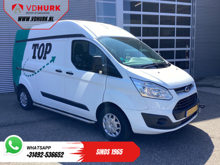 Ford Transit Custom Bestelbus 2.0 TDCI L2H2 Trend EXPORT ONLY Airco/ Cruise/ Camera/ Sidebars/ PDC/ Trekhaak