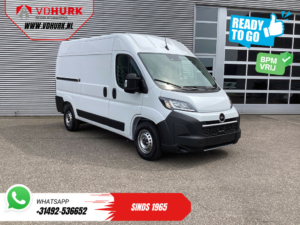 Opel Movano Van 35 2.2 CDTI 140 к.с. Авт. ZF L2H2 BPM БЕЗКОШТОВНО! Віртуальна кабіна / Carplay / Клімат / 270Gr. Двері / Наві / Камера / Круїз / PDC / DAB