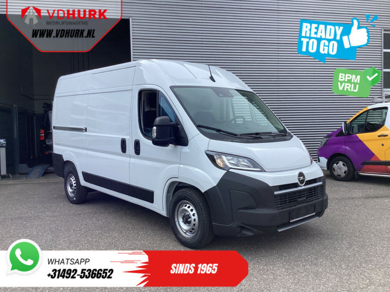 Opel Movano Van 35 2.2 CDTI 140 к.с. Авт. ZF L2H2 BPM БЕЗКОШТОВНО! Віртуальна кабіна / Carplay / Клімат / 270Gr. Двері / Наві / Камера / Круїз / PDC / DAB