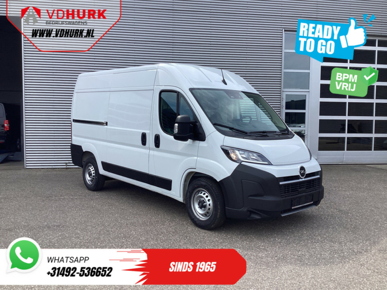 Opel Movano Van 35 2.2 CDTI 140 hp Aut. ZF L2H2 BPM FREE! Virtual Cockpit/ Carplay/ Klima/ 270Gr. Türen/ Navi/ Kamera/ Cruise/ PDC/ DAB