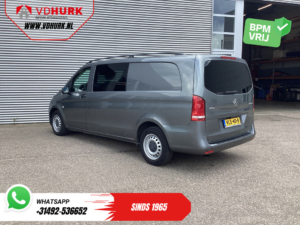 Mercedes-Benz Vito Bestelbus 114 CDI Aut. L3 XL DC Dubbele Cabine BPM VRIJ! LED/ Climate/ Navi/ Carplay/ Camera/ PDC/ Cruise