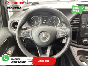 Mercedes-Benz Vito Bestelbus 114 CDI Aut. L3 XL DC Dubbele Cabine BPM VRIJ! LED/ Climate/ Navi/ Carplay/ Camera/ PDC/ Cruise