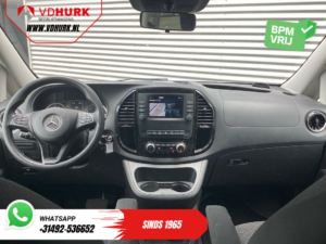 Mercedes-Benz Vito Bestelbus 114 CDI Aut. L3 XL DC Dubbele Cabine BPM VRIJ! LED/ Climate/ Navi/ Carplay/ Camera/ PDC/ Cruise