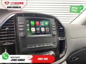 Mercedes-Benz Vito Bestelbus 114 CDI Aut. L3 XL DC Dubbele Cabine BPM VRIJ! LED/ Climate/ Navi/ Carplay/ Camera/ PDC/ Cruise