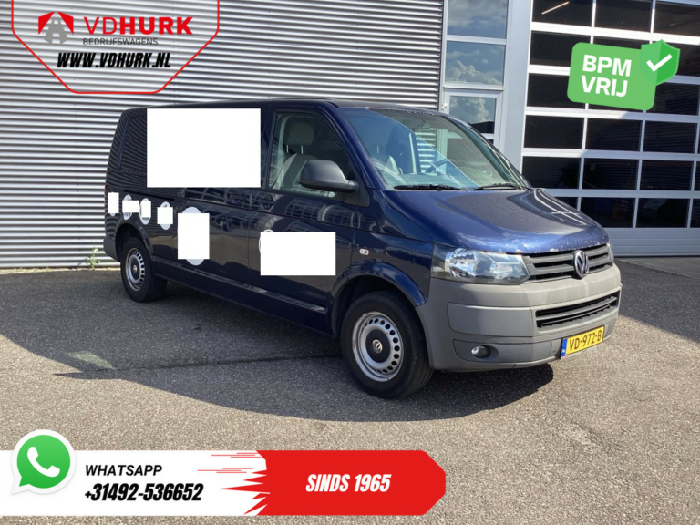 Volkswagen Transporter Van 2.0 TDI 100 PS EXPORT ONLY L2 Airco/ 2.2T Abschleppverm./ Halterung/ Abschlepphaken