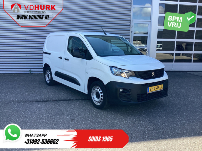 Peugeot Partner Van 1.5 HDI 100 к.с. ТІЛЬКИ НА ЕКСПОРТ/ Carplay/ PDC/ Cruise/ Фаркоп/ Aircon