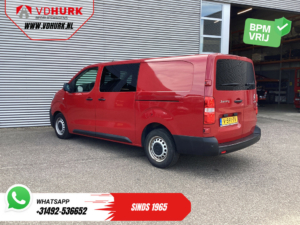 Citroën Jumpy Bestelbus 2.0 HDI 120 pk L3 DC Dubbel Cabine BPM VRIJ! 2x Schuifdeur/ 2.5t Trekverm./ PDC/ Cruise/ Airco