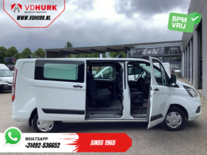 Ford Transit Custom Van 2.0 TDCI L2 Trend DC Doppia Cabina BPM GRATIS! Riscaldamento sedili/ Carplay/ Dispositivo di traino 2.7t/ Navi/ PDC/ Crociera