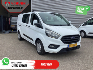 Ford Transit Custom Van 2.0 TDCI L2 Trend DC Doble Cabina ¡BPM GRATIS! Calefacción asientos/ Carplay/ 2.7t Dispositivo de remolque/ Navi/ PDC/ Cruise