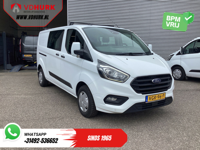 Ford Transit Custom Van 2.0 TDCI L2 Trend DC Double Cab BPM GRATUIT! Încălzire scaune/ Carplay/ Dispozitiv de remorcare 2.7t/ Navi/ PDC/ Cruise