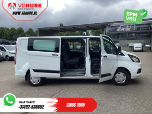 Ford Transit Custom Van 2.0 TDCI L2 Trend DC Doble Cabina ¡BPM GRATIS! Calefacción asientos/ Carplay/ 2.7t Dispositivo de remolque/ Navi/ PDC/ Cruise