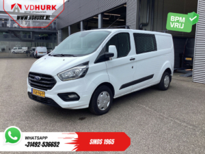 Ford Transit Custom Van 2.0 TDCI L2 Trend DC Doble Cabina ¡BPM GRATIS! Calefacción asientos/ Carplay/ 2.7t Dispositivo de remolque/ Navi/ PDC/ Cruise