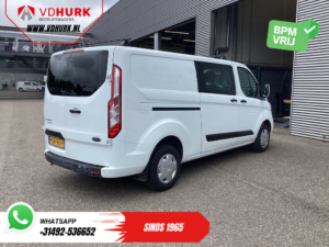 Ford Transit Custom Van 2.0 TDCI L2 Trend DC Doble Cabina ¡BPM GRATIS! Calefacción asientos/ Carplay/ 2.7t Dispositivo de remolque/ Navi/ PDC/ Cruise