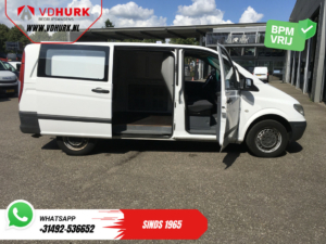 Mercedes-Benz Vito Van 109 CDI EXPORT ONLY NL Car/ MOT 03-2026/ 3 Pers./ Towbar