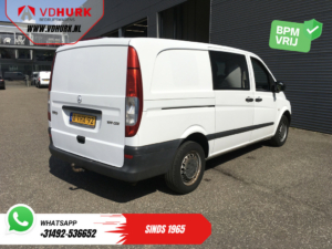 Mercedes-Benz Vito Van 109 CDI EXPORT ONLY NL Car/ MOT 03-2026/ 3 Pers./ Towbar