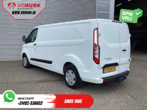 Ford Transit Custom Bestelbus 320 2.0 TDCI 130 pk L2 Trend BPM VRIJ! 2.8t Trekverm./ Stoelverw./ Carplay/ Camera/ PDC/ Cruise/ Trekhaak