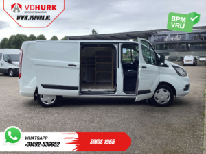 Ford Transit Custom Bestelbus 320 2.0 TDCI 130 pk L2 Trend BPM VRIJ! 2.8t Trekverm./ Stoelverw./ Carplay/ Camera/ PDC/ Cruise/ Trekhaak
