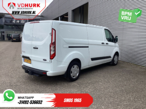 Ford Transit Custom Bestelbus 320 2.0 TDCI 130 pk L2 Trend BPM VRIJ! 2.8t Trekverm./ Stoelverw./ Carplay/ Camera/ PDC/ Cruise/ Trekhaak