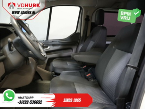 Ford Transit Custom Bestelbus 2.0 TDCI L2 Trend DC Dubbel Cabine BPM VRIJ! Stoelverw./ Carplay/ 2.7t Trekverm./ Navi/ PDC/ Cruise