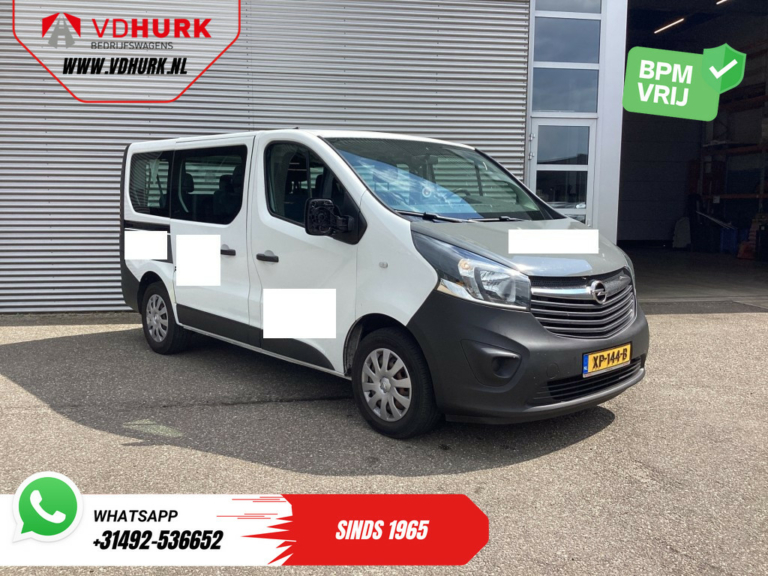 Opel Vivaro Combi Passenger Transport 1.6 CDTI EURO6 EXPORT TYLKO 19.776,- € z VAT/BPM GRATIS? Kombi/ 9 osób/ Airco