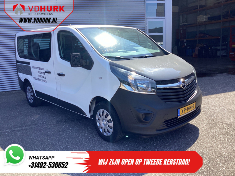 Opel Vivaro Combi Passenger Transport 1.6 CDTI EURO6 EXPORT ONLY € 19,776,- Incl. VAT/BPM FREE Combi/ Kombi/ 9 Pers./ 9 Person/ Airco