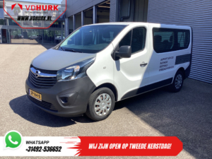 Opel Vivaro Combi Пасажирський транспорт 1.6 CDTI EURO6 ЕКСПОРТ € 14 480,- Вкл. ПДВ/БЕЗКОШТОВНО Комбі/Комбі/ 9 чол./ 9 чол./ 9 чол./ Airco