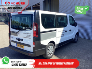 Opel Vivaro Combi Passenger Transport 1.6 CDTI EURO6 EXPORT €15,125 incl. VAT/BPM EXEMPT Combi/Kombi/9-seater/9-person/Air conditioning