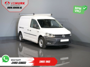 Volkswagen Caddy Van 2.0 TDI 100 ch DSG Aut. L2 Maxi BPM GRATUIT ! Galerie de toit/ Sidebars/ Verw.voorruit/ Carplay/ Cruise/ Airco