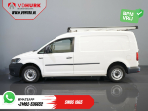 Volkswagen Caddy Van 2.0 TDI 100 ch DSG Aut. L2 Maxi BPM GRATUIT ! Galerie de toit/ Sidebars/ Verw.voorruit/ Carplay/ Cruise/ Airco