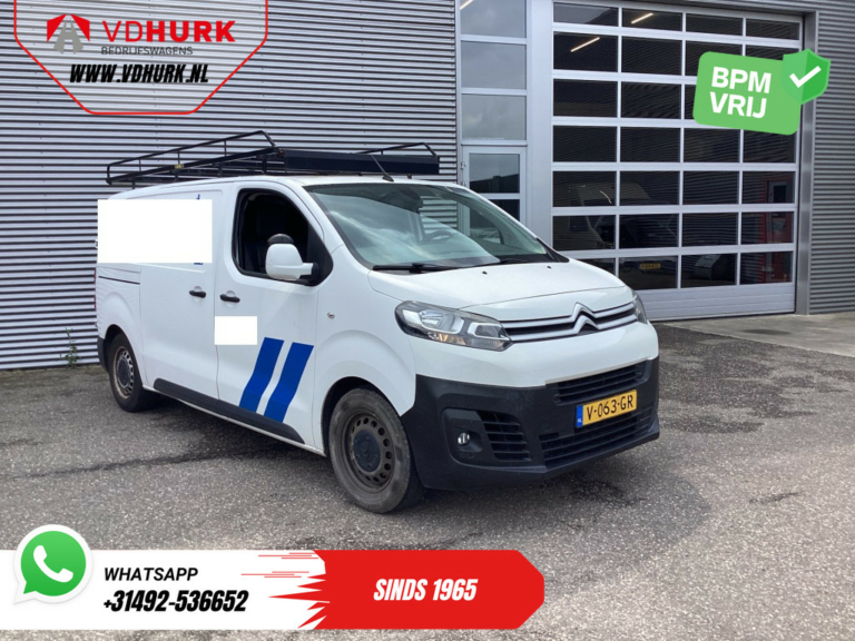 Citroën Jumpy Bestelbus 1.6 HDI L2 BPM VRIJ! Imperiaal/ Alarm III/ Cruise/ Trekhaak/ PDC/ Airco