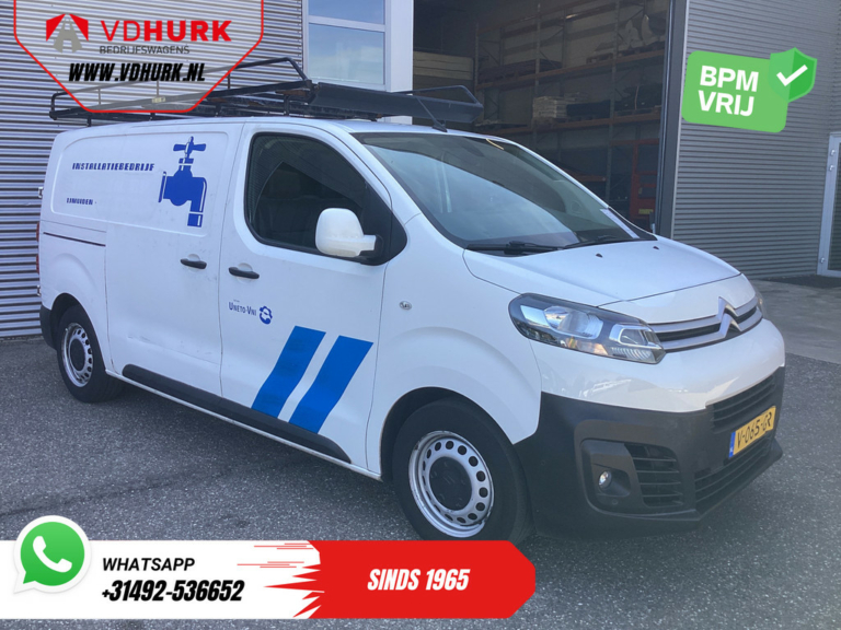Citroën Jumpy Bestelbus 1.6 HDI L2 BPM VRIJ! EXPORT ONLY Imperiaal/ Alarm III/ Cruise/ Trekhaak/ PDC/ Airco