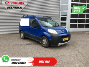 Peugeot Bipper Van 1.4 HDi EXPORT ONLY NL Car/ MOT 01-2026 Carkit/ Carpenter/ Radio/ Towbar