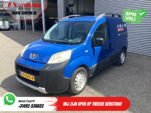 Peugeot Bipper Bestelbus 1.4 HDi EXPORT ONLY NL Auto/ Carkit/ Betimmerd/ Radio/ Trekhaak