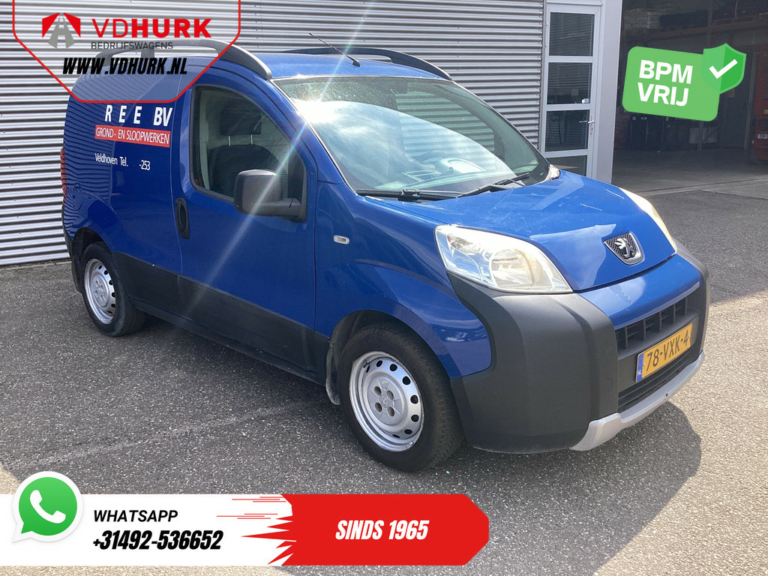 Peugeot Bipper Furgoneta 1.4 HDi EXPORT ONLY NL Coche/ Carkit/ Carpintero/ Radio/ Gancho de remolque