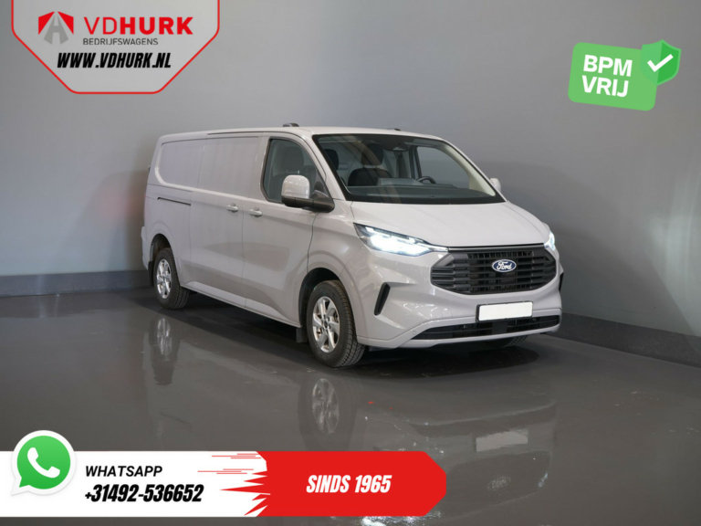 Ford Transit Custom Van 2.0 TDCI 150 ch L2 Limited BPM GRATUIT ! (DEMO) Garantie jusqu'au 9-29'/ LED/ 2x Porte coulissante/ Sièges / Carplay/ Caméra/ PDC/ LMV/ Cruis...