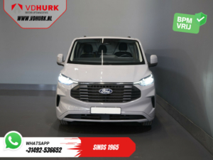 Ford Transit Custom Bestelbus 2.0 TDCI 150 pk L2 Limited BPM VRIJ! (DEMO) Garantie tot 9-29'/ LED/ 2x Schuifdeur/ Stoelverw./ Carplay/ Camera/ PDC/ LMV/ Cruis