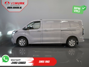 Ford Transit Custom Bestelbus 2.0 TDCI 150 pk L2 Limited BPM VRIJ! (DEMO) Garantie tot 9-29'/ LED/ 2x Schuifdeur/ Stoelverw./ Carplay/ Camera/ PDC/ LMV/ Cruis