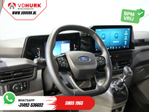 Ford Transit Custom Bestelbus 2.0 TDCI 150 pk L2 Limited BPM VRIJ! (DEMO) Garantie tot 9-29'/ LED/ 2x Schuifdeur/ Stoelverw./ Carplay/ Camera/ PDC/ LMV/ Cruis