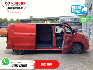 Ford Transit Custom Bestelbus 2.0 TDCI 150 pk L2 Limited BPM VRIJ! Garantie tot 1-28'/ Adapt. Cruise/ LED/ Stoelverw./ Stuurverw./ Carplay/ PDC/ Camera