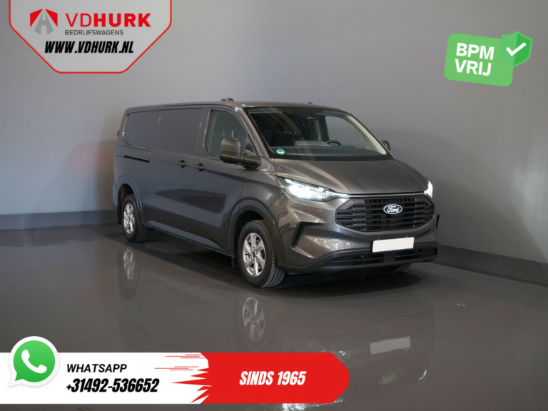 Ford Transit Custom Van 320 2.0 TDCI 136 hp Aut. L2 Trend BPM GRATUIT ! Garantie 3-28'/ LED/ Adapt.Cruise/ 2.7t Trekverm./ Carplay/ Camera/ Crochet de remorquage