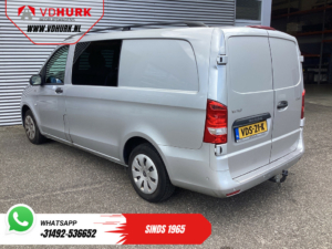 Mercedes-Benz Vito Bestelbus 110 CDI L2 Dubbel Cabine DC EXPORT ONLY NL Auto/ Climate/ Navi/ Cruise/ PDC/ Trekhaak